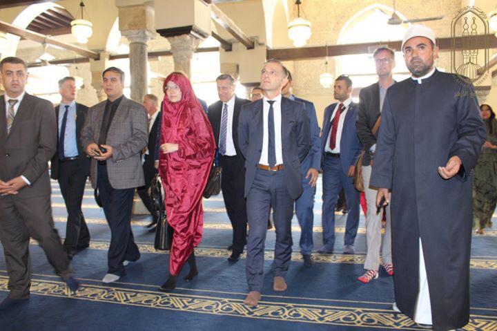 German’s FM met Egypt’s Sisi and visited Al-Azhar Mosque