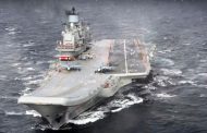 Russia's only aircraft carrier catches fire in northern port