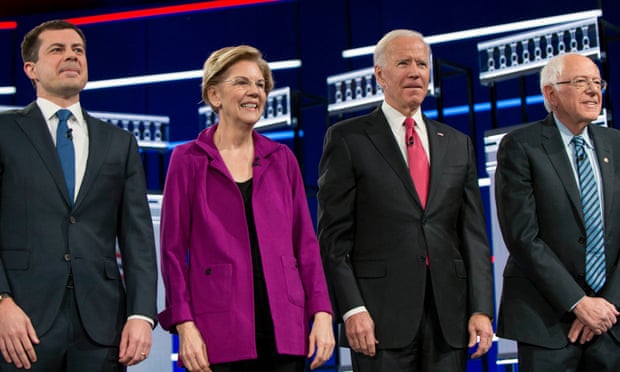 Warren, Biden and other Democrats threaten to boycott debate amid labor feud