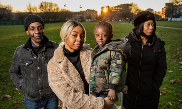 Three generations of Windrush family struggling to prove they are British