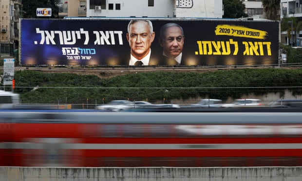 Israel in limbo as weary voters go to polls for third time in year