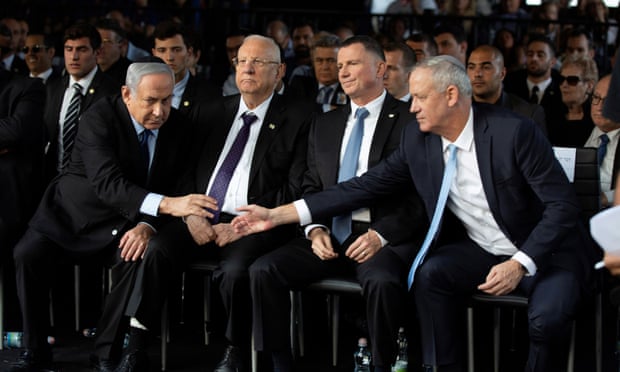 Benny Gantz elected Israeli speaker, signalling deal with Netanyahu