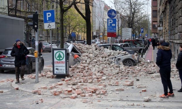 Zagreb hit by earthquake while in coronavirus lockdown