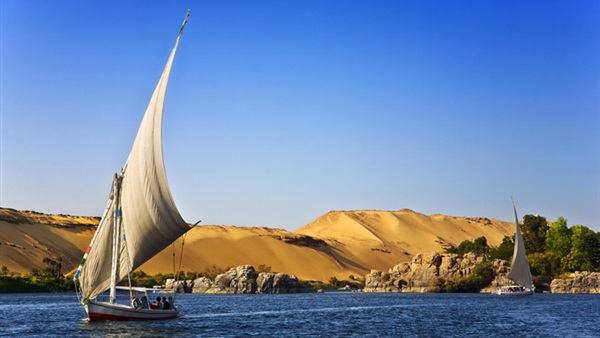 Support life.. Support the Nile flowing in Egypt